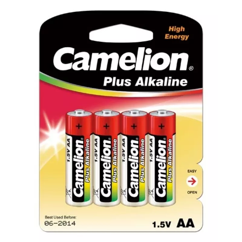 Vienkartinė baterija Camelion LR6-BP4 AA šarminė
