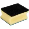 Sponge VILEDA Rectangular Fiber, hand-wash, Geltona/Juoda/blue, pack of 3