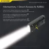 Nitecore TIP SE juodas rankinis LED žibintuvėlis