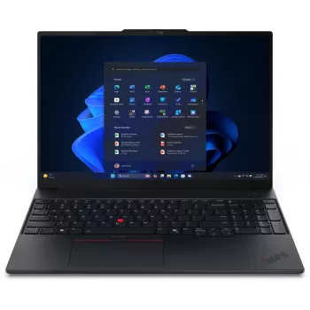 Lenovo ThinkPad E16 Gen 3 (AMD) AMD Ryzen™ 5 220 nešiojamasis kompiuteris 40,6 cm (16 colių) WUXGA 32 GB DDR5-SDRAM 1 TB SSD Wi-Fi 6E (802.11ax) Windows 11 Pro vokiška juoda