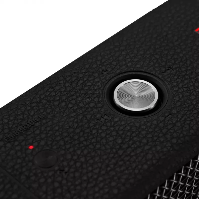 Nešiojamas Bluetooth garsiakalbis Marshall Emberton II Juoda Steel — kompaktiško dizaino, belaidis garsas