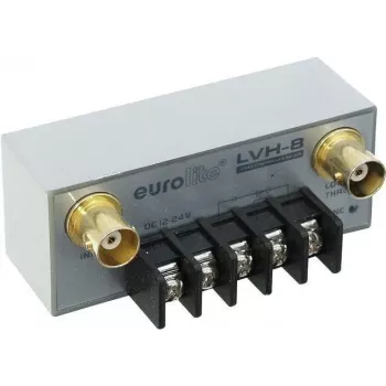 Apšvietimo relė EUROLITE LVH-8, valdoma vaizdo signalu, 8 kanalai, modelis 81013208