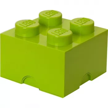 LEGO Storage Brick 4 Light Green, Storage Box Green