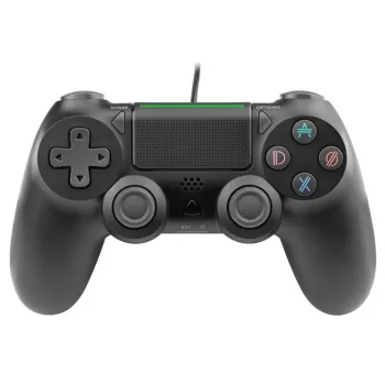 Laidinis žaidimų pultas TRACER SHOGUN PRO Juoda — 16 mygtukų, analoginis/skaitmeninis, 1,5 m laidas, vibracija, PC/PS4/PS3