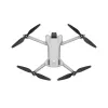 Quadcopter DJI Mini 3 Fly More Combo — 4 rotorių dronas, 12 MP 4K kamera, 10 000 m atstumas, 10,55 m/s maks. greitis, 2453 mAh baterija, 0,248 kg, pilka