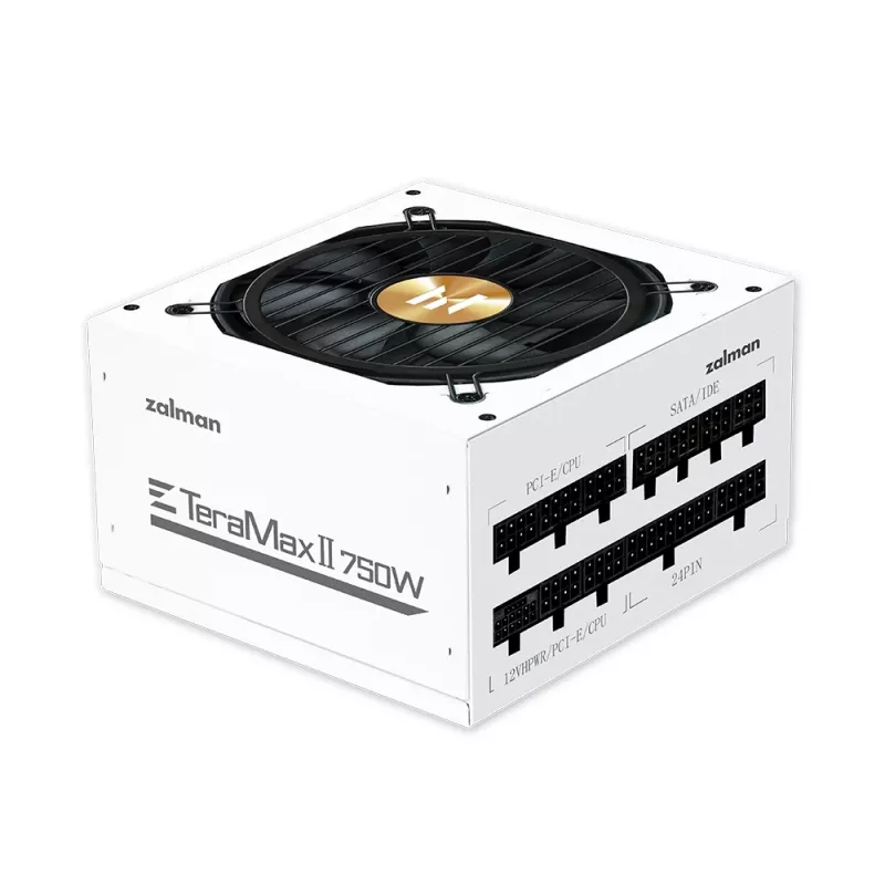 Zalman ZM750-TMX2 TerraMax II White 80 Plus Gold PSU Full-modular ATX 3.0 PCIe 5.0 - ATX - 80 PLUS Gold