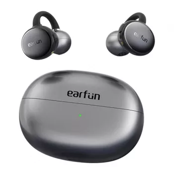 Belaidės ant ausies dedamos ausinės EarFun Clip (juodos) modelis CW100G
