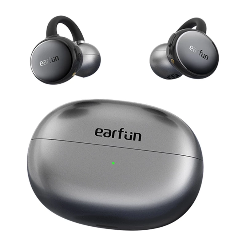 Belaidės ant ausies dedamos ausinės EarFun Clip (juodos) modelis CW100G
