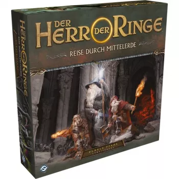 Asmodee Žiedų Valdovas: Kelionė per Viduržemę - Tamsūs Takai, stalo žaidimas