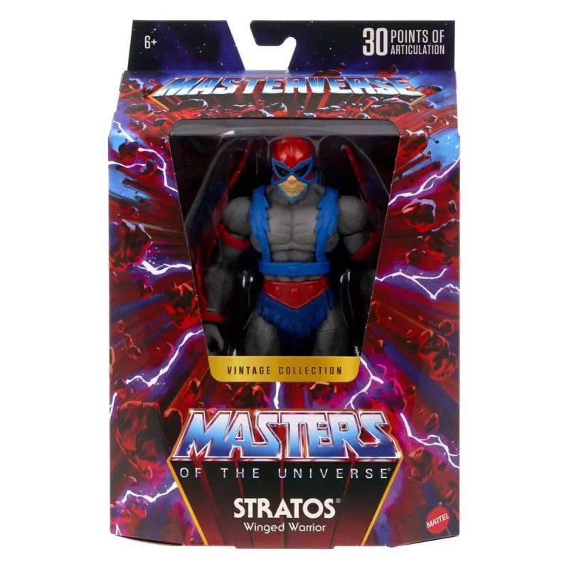 Masters of the Universe Masterverse Vintage Collection Stratos, žaidimo figūrėlė