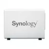 Synology DiskStation DS223J NAS/duomenų saugojimo serveris Staliniam kompiuteriui Realtek RTD1619B 1 GB DDR4 DiskStation Manager Baltas