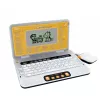 Vaikiškas mokomasis nešiojamas kompiuteris Laptop E VTech su dėklu (geltonas/pilkas)
