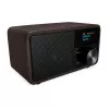 Radijas Sangean DDR-7 Dark Wood FM/AM su Bluetooth — kompaktiškas stalinis imtuvas su medžio apdaila