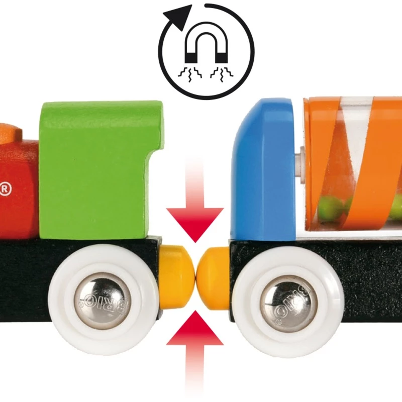 Žaislinis traukinys Ravensburger BRIO — įvairiaspalvis skirtas 1,5–99 metų amžiui