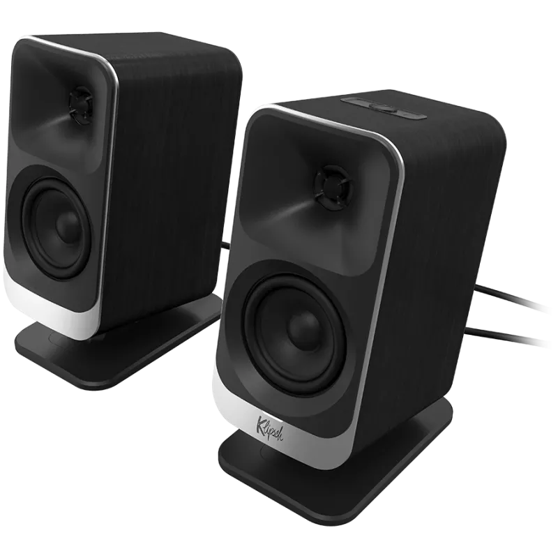 Garsiakalbiai KLIPSCH ProMedia Lumina Juoda — stalinė daugialypės terpės garsiakalbių sistema