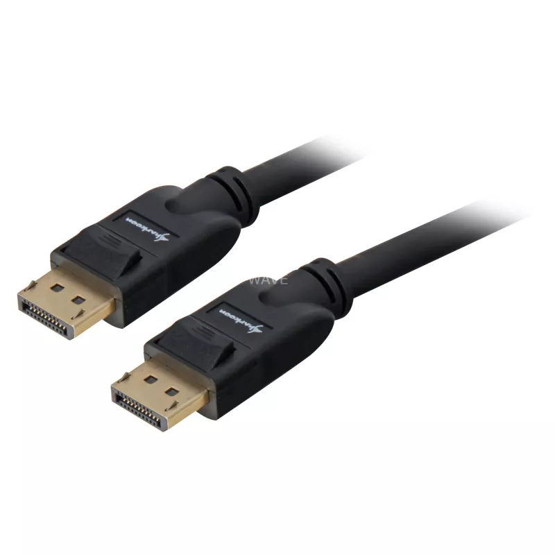 DisplayPort laidas Sharkoon 1.3 4K 5 m — DisplayPort 1.3, 4K palaikymas, 5 m ilgis