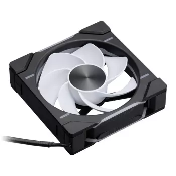 Phanteks D30-120 ventiliatorius, 12 cm, juodas, 250–2000 RPM, hidrodinaminis guolis