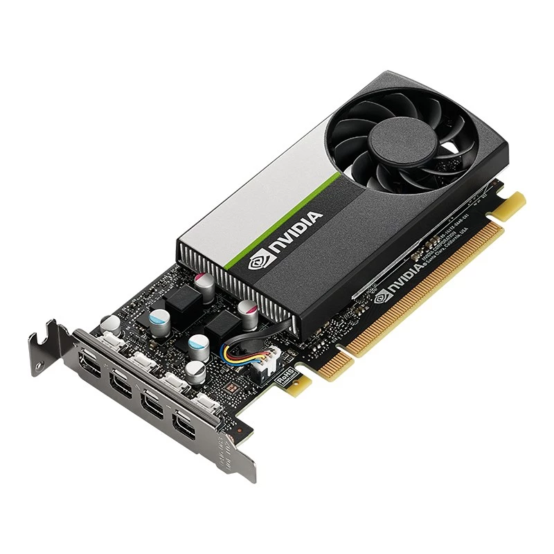 PNY NVIDIA T1000 4GB GDDR6 Low Profile, 4x Mini DisplayPort (VCNT1000-SB)