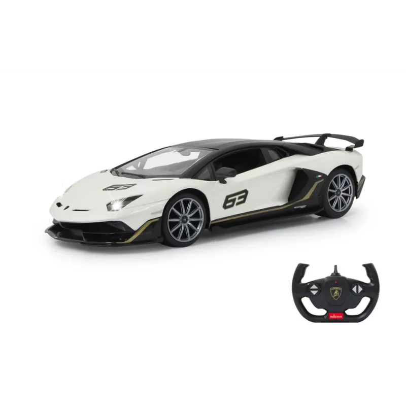 Jamara Lamborghini Aventador SVJ Performance 1:14 Balta 2.4GHz A - sportinis automobilis - elektrinis variklis - 1:16 - paruoštas važiuoti (RTR) - balta - berniukams (405172)