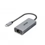 USB-C į RJ45 adapteris Unitek U1343AGY01 — 5 Gbps Ethernet, USB-C (kištukas) į RJ45 (lizdas), pilkas, 0,15 m laidas