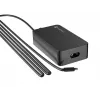 NATEC Grayling USB-C 45W maitinimo adapteris Universalus Juoda