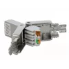 Laido jungtis DeLOCK 86476 RJ-45 Pilka