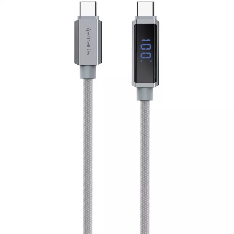 4smarts USB-C laidas DigitCord 100W - laidas - skaitmeninis/duomenų