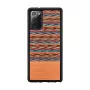 man and wood išmaniojo telefono dėklas Samsung Galaxy Note 20 — rudas langelis, juodas vidus
