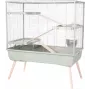 Triušių narvas ZOLUX Neolife 100 XL žalias — metalas/plastikas, 990×540×1140 mm, 15 mm tarpai tarp virbų, triušiams 10–15,9 kg