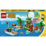 LEGO konstravimo žaislo rinkinys 77048 Animal Crossing Laivo kelionė su Kapitono sala