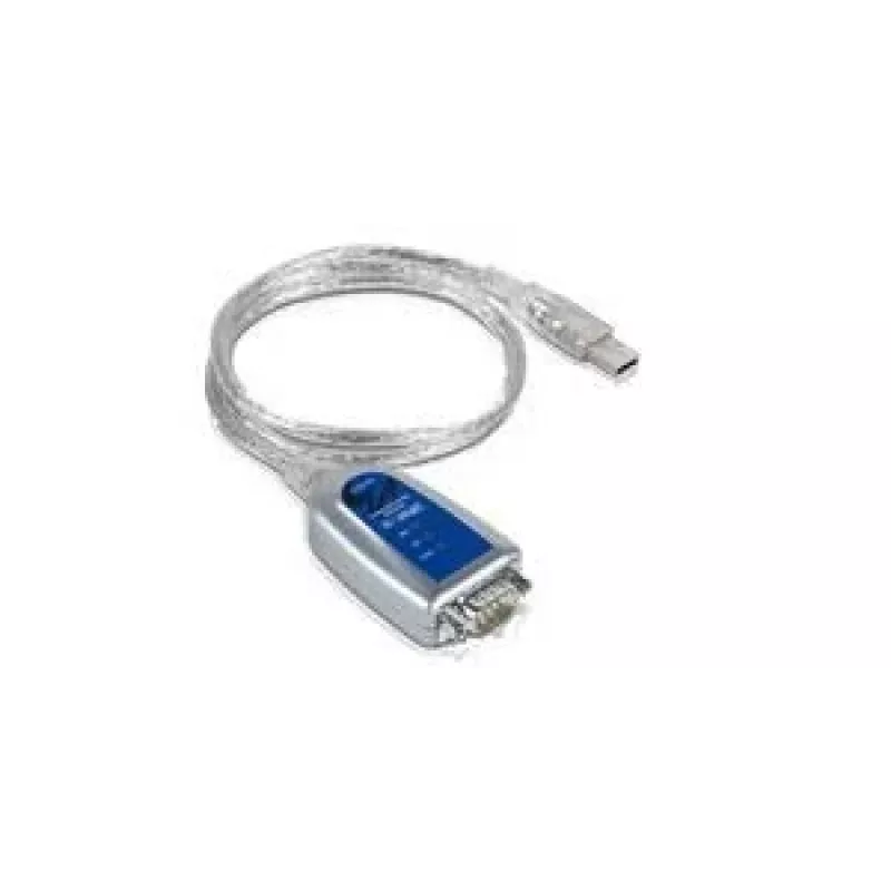 Nuoseklusis USB laidas MOXA UPort 1150 — USB Type-A į DB-9, sidabrinis, kištukas-kištukas, 65 g