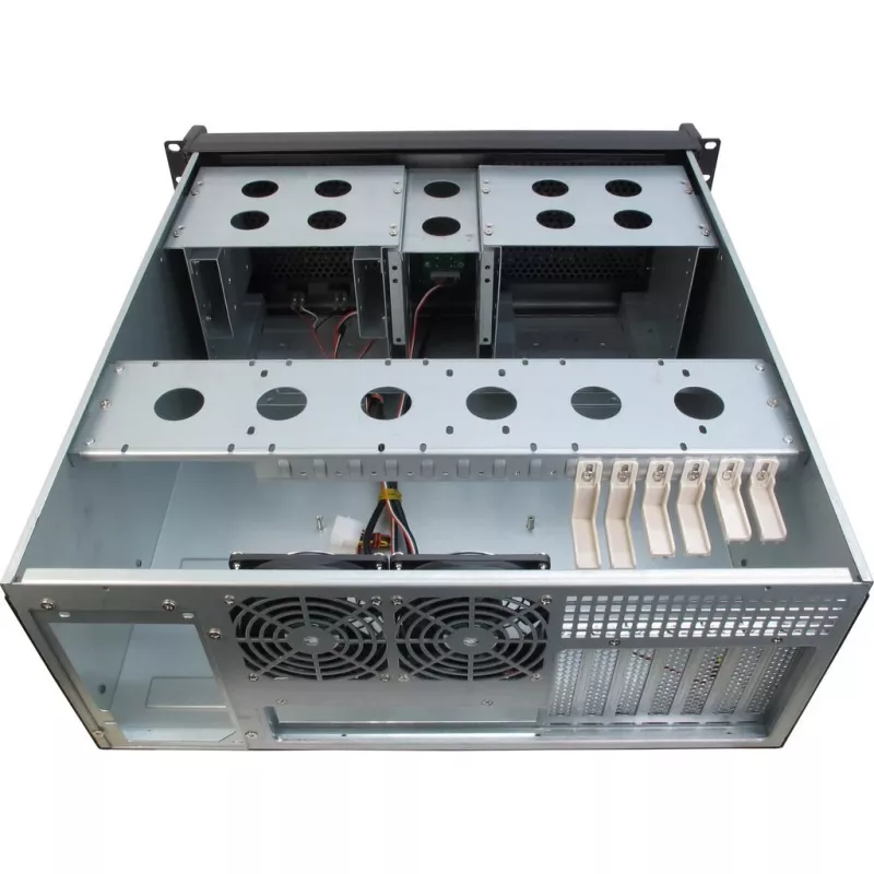 Serverio korpusas Inter-Tech 4U-4098-S Rack juodas