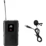 Lavalier mikrofonas Omnitronic UHF-E serija 826,1 MHz su belaidžiu siųstuvu