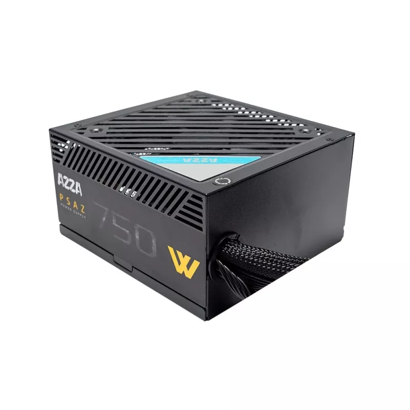 Azza PSAZ-750W maitinimo blokas 20+4 kontaktų ATX ATX Juoda