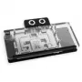 Vaizdo plokštė Alphacool Core RX 9070 XT Taichi permatomo chromo su galine plokšte