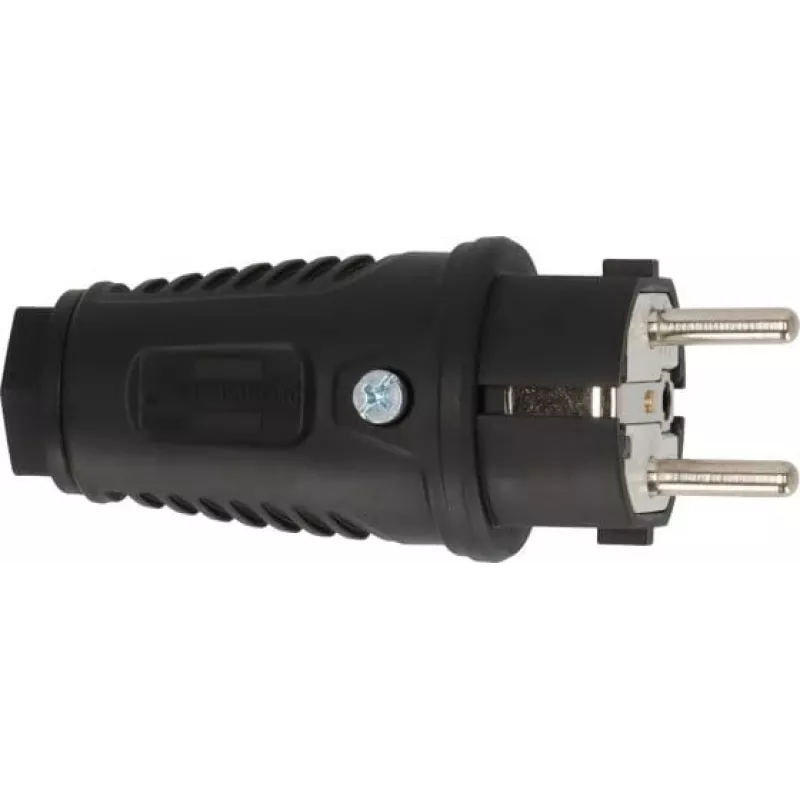 E/F tipo maitinimo kištukas Brennenstuhl 1082040020 juodas 230V 16A