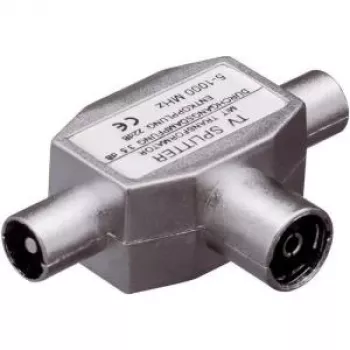 Palydovinio signalo skirstytuvas Renkforce 801302, 2 krypčių skirstytuvas, 5–1000 MHz