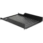 Stovo lentyna LOGON RAS415BL Juoda 50 kg talpa 19 colių