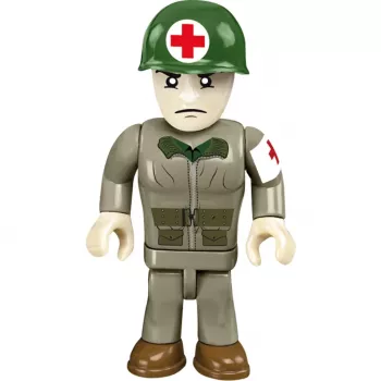 Statybiniai blokeliai COBI Medical Willys MB 130 vienetų 6 metai