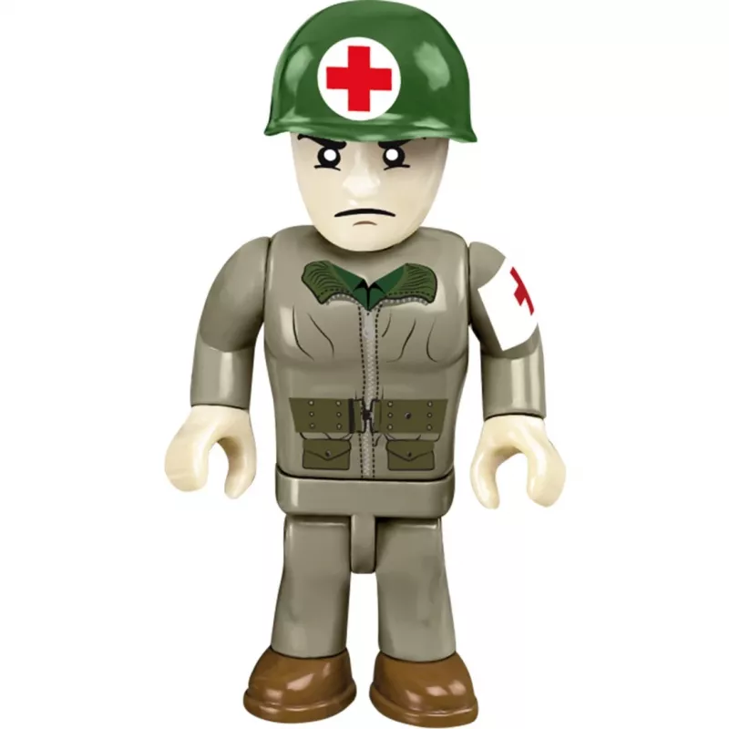 Statybiniai blokeliai COBI Medical Willys MB 130 vienetų 6 metai