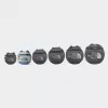Keliautinis krepšys The North Face Base Camp Duffel S - stone slab/granite Pilka