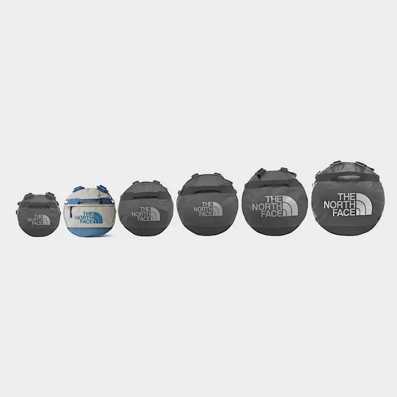 Keliautinis krepšys The North Face Base Camp Duffel S - stone slab/granite Pilka