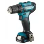 Makita DF333DSAE grąžtas 1700 aps./min. Beraktis 1,2 kg Juoda, Mėlyna