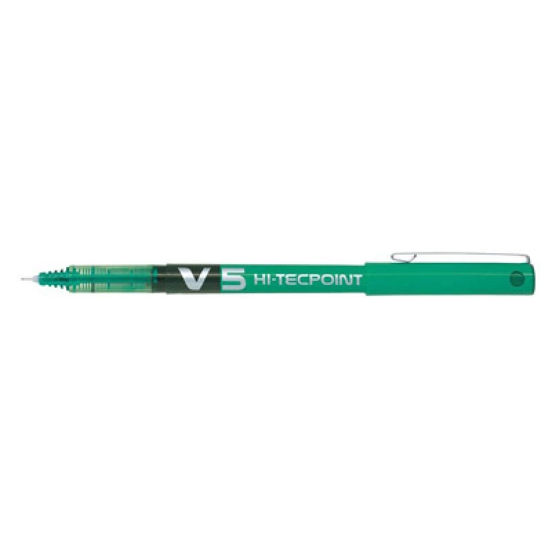 Šratinukas lazdelinis Pilot Hi-Tecpoint V5 Green smulkus antgalis