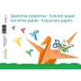 SMLT Popierius A4 80 g/m² vienpusis klijuotas paketas — 8 lapų