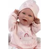 Baby doll Llorens Mimi Baby 42 cm — tikroviškas veidas, juokiasi, minkštas kūnas