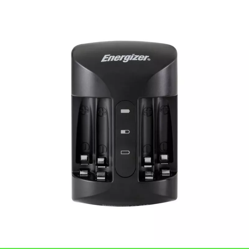 Baterijų įkroviklis Energizer Pro Charger AC 4 lizdų AA/AAA NiCd, 100–240 V, komplekte 2000 mAh