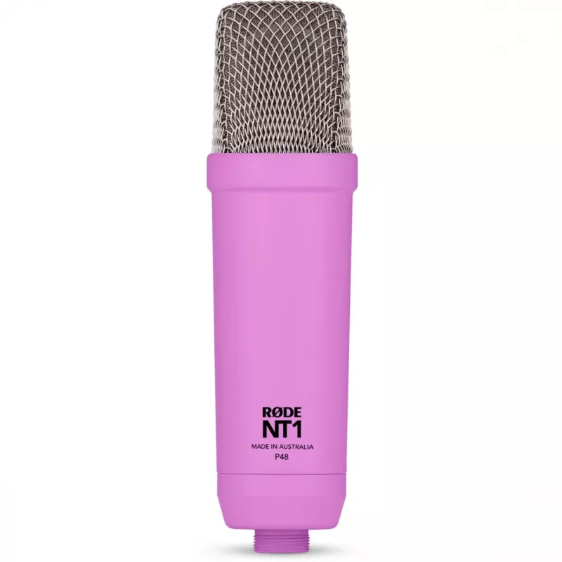 NT1 Signature + XLR laidas + stalinis studijos stovas, mikrofonas alyvinis, rinkinys