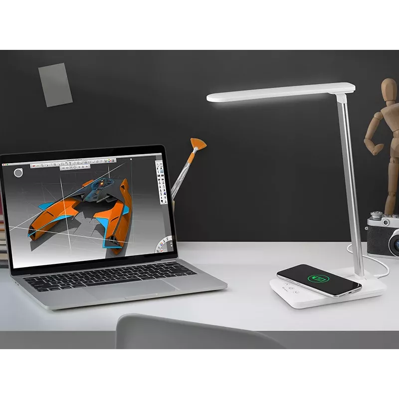 Naktinė lemputė su kištuku Tracer Luna LED 20 W jutiklinis valdymas sidabrinė balta