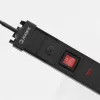 Apsaugos nuo viršįtampių juosta Hawk HWPS801BK 1,5 m maitinimo kabelis, modelis HWPS801BK